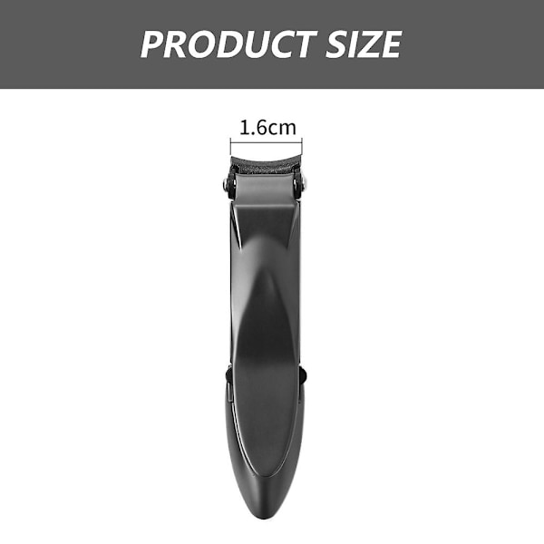 Nagelklippare för män med uppsamlare - Skarpa, robusta självuppsamlande nagelklippare för finger- och tånaglar - Nagelvård 1 piece