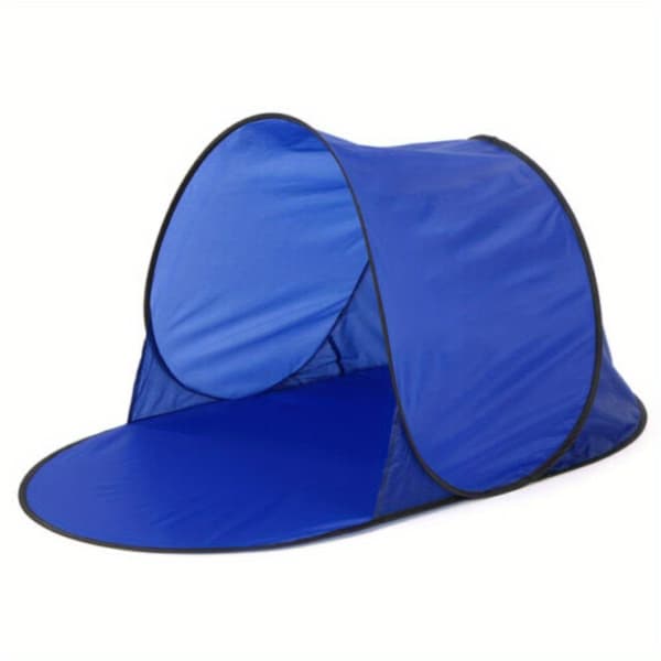 Pop Up Campingtelt Strandbaldakin UV-resistent Letvægts Bærbart Udendørs Læskur Blue