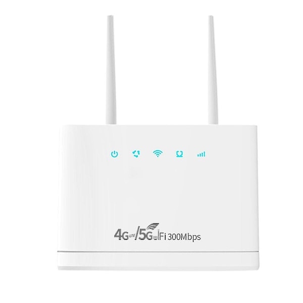 R311pro Trådlös 4g/5g Wifi 300mbps Trådlös Router Simkort EU-kontakt