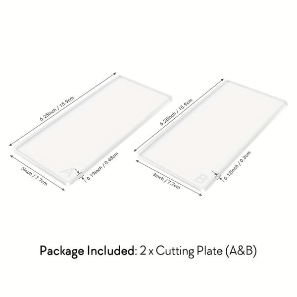 Craft Buddy Manuell Stans- och Präglingsmaskin för Scrapbooking White
