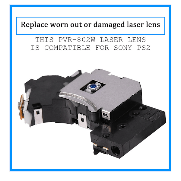 PVR-802W Laserlinsehode Reparasjonsreservedeler Kit for Sony PlayStation 2 PS2