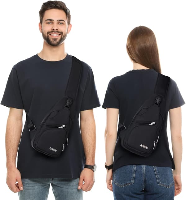 Waterproof Sling Bag Crossbody Backpack for Men Women Sling[GPA]