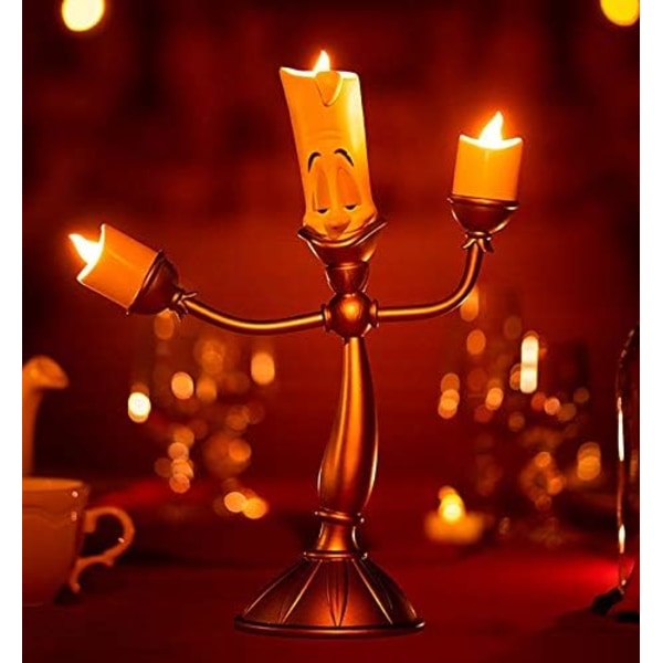Skönheten och Odjuret Lumiere Lampa