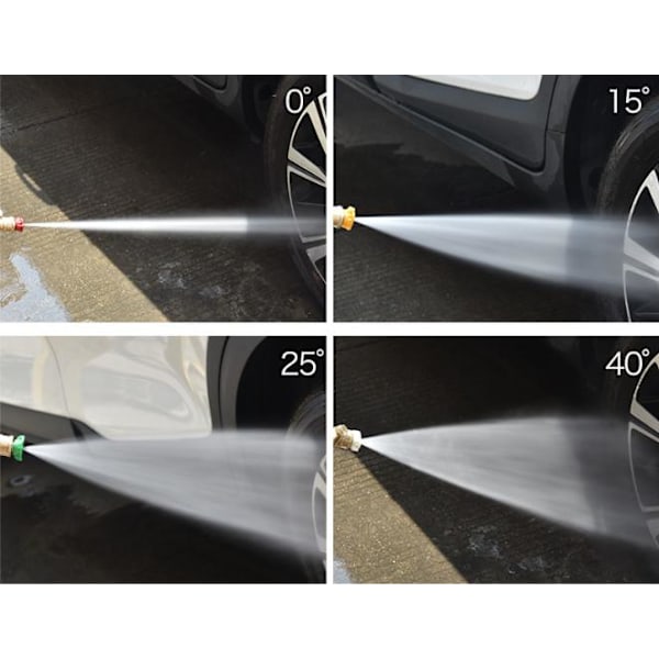 4000 PSI Högtryckstvättpistol med Schlauch M22 14MM-anslutning, Nilfisk Quick Connect, Biltvättpistolpanel för Biltvättrengöringsverktyg