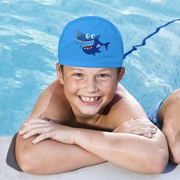 Badehette for barn - Badehette for gutter og jenter 4-10 år