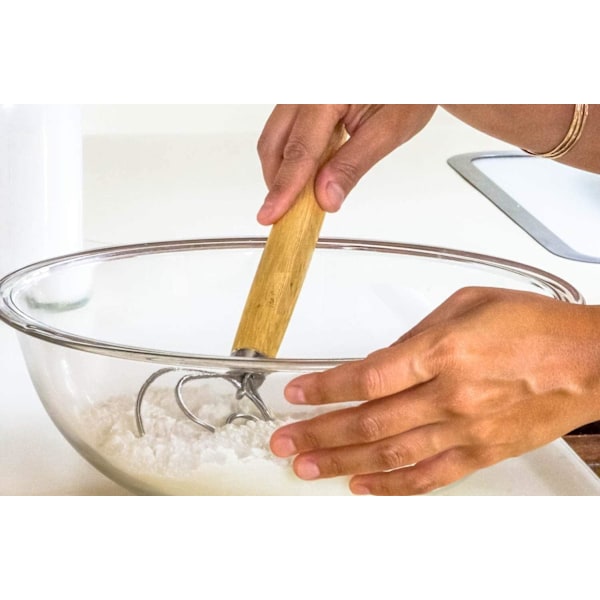 Den Originale Danske Dejmixer - STOR 34,3 cm Rustfrit Stål Du