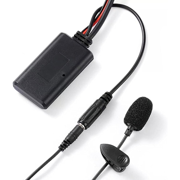 Bluetooth Aux Audio Adapter Musiikkikaapeli Moduuli Mikrofonilla Yhteensopiva Peugeot 207 307 407 607 807 408 508 Citroen C1 C2 C3 C4 C5 C6 C8 DS3