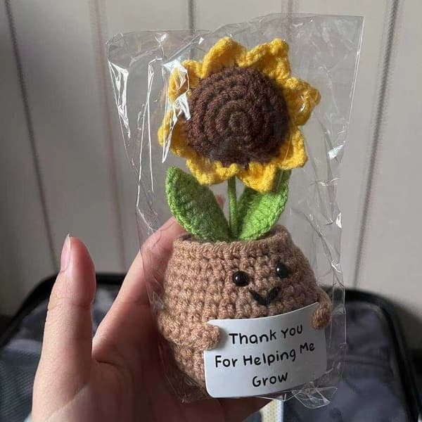 Handvirkad solroskruka Sunflower Sometimes Card