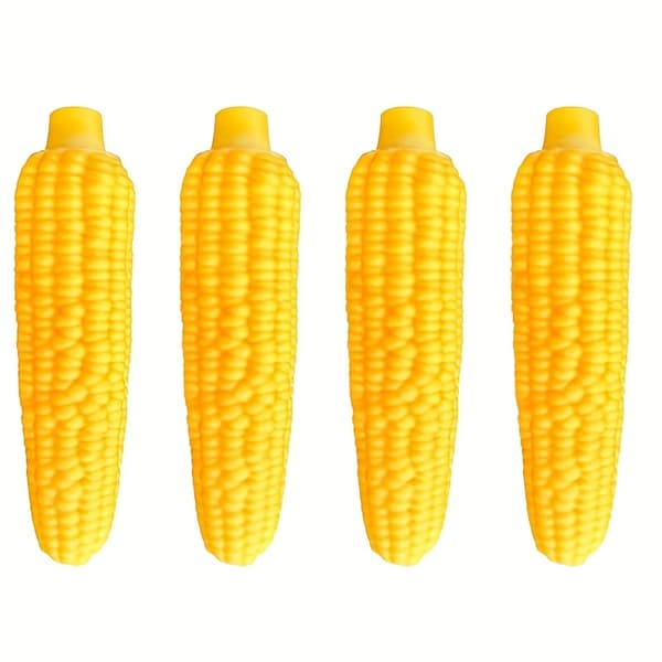Holdbart hundetyggelegetøj til aggressive tyggere - Tandrensende ben til store hunde Corn-1 pc