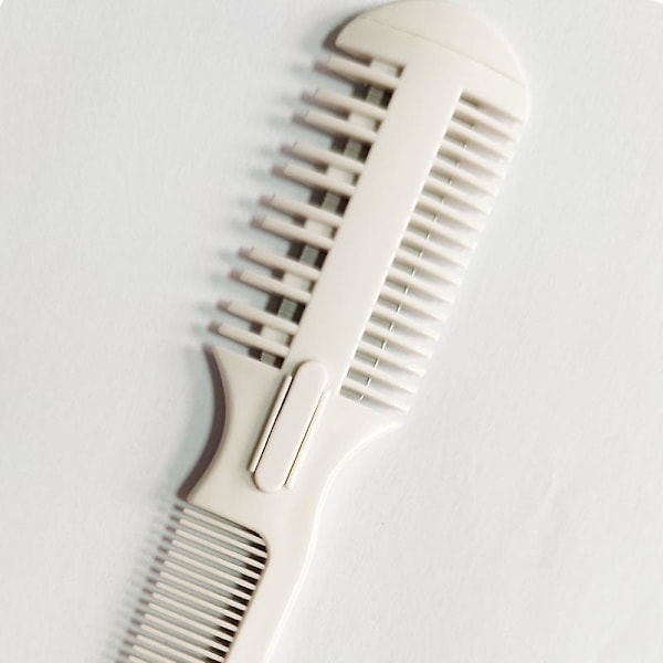 Hårklippingskam, hårklipper med kam, split ends hårstyler, dobbeltsidige barberblad for tynt og tykt hårklipp og styling