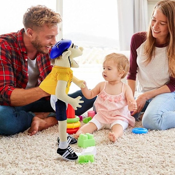 Werakou Jeffy Dukke, 60cm/23.6in Hånddukke for jenter, Magisk dukke