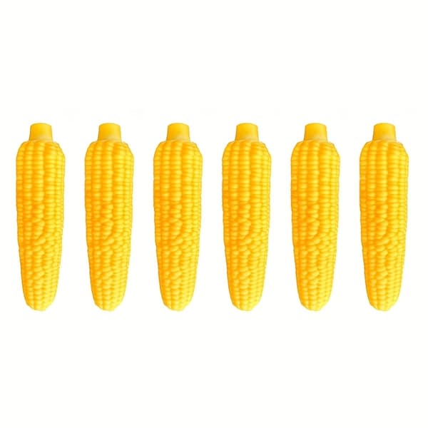 Holdbart hundetyggelegetøj til aggressive tyggere - Tandrensende ben til store hunde Corn-1 pc