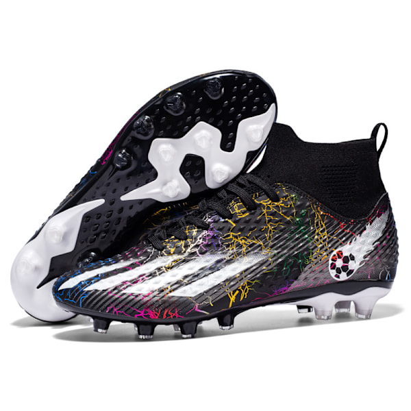 Fotballsko Herr Assassin 15 Lavprofil Tf Broken Nails Barn Match Treningssko Ag Lange Nagler Kunstgras Leder Fotballsko Hvit Ask White Ash 45