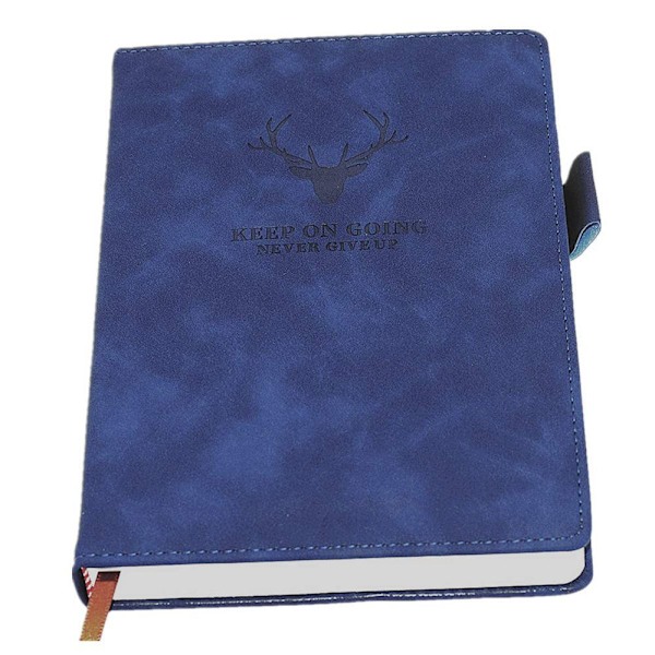 Notesbog A5 linjeret, hardback dagbog med 360 sider og 80 g/m²