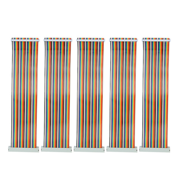 5st GPIO-kabel för Raspberry Pi Hane till Hona 40-Pin Tråd Datortillbehör 20cm Hane till Hona 0.2