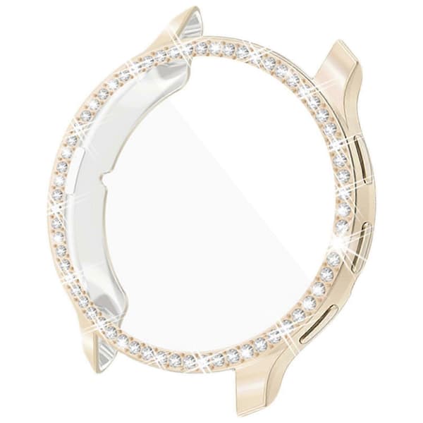 TPU Watch Case Imitation Diamond Protective Cover for Garmin Venu 3/3S Smartwatch Unisex Electroplating Silver silver 3