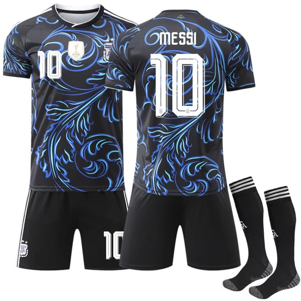 VM 2026 Argentinas landslag bortafotbollströja nr 10 Messi S