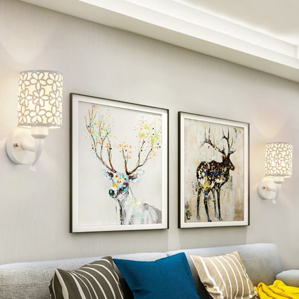 Innendørs vegglampe, kreativ moderne minimalistisk stil, 9010