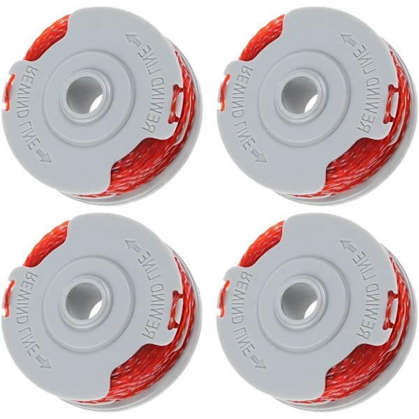 4-pack strängtrimmerlinjespole för Flymo FLY021 buskröjare linjespole ersättningsspole för Flymo strängtrimmer 36ft/1,5 mm
