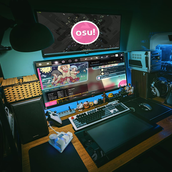 SayoDevice OSU O3C Rapid Trigger Hall-brytare Magnetiska Linjära Brytare Tangentbord med Vred och Skärm Kopiera Klistra In Genväg Makro Hotswap Mini Tangentbord 3 key black