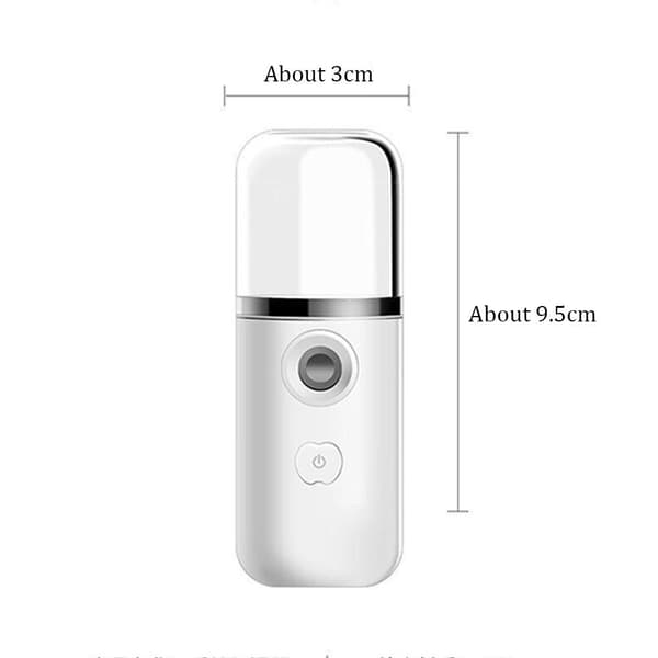 Nano Mist Sprayer Køler Ansigtsdamper HVID white