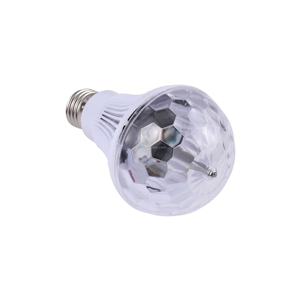 RGB LED-lampa E27-sockel - Roterande discolampa - Disco