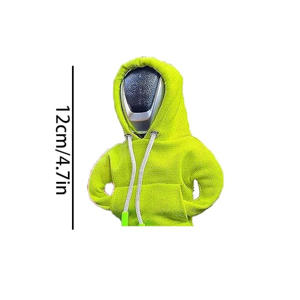 Växelspakshuva Hoodie Sweatshirt SVART black