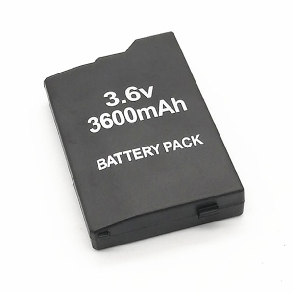 2 stk. 3,6V 3600 mAh portabel gamepad-batteri for PSP 2000 for PSP 3000