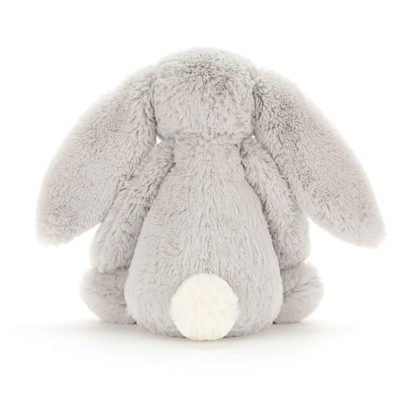 Jellycat Bashful Luxe Luna Kanin Blødt Legetøj, Stor 51 cm | Kanin og Blød Legetøjskanin | Klassisk Børnegave sølvgrå[GP] silver gray 51cm