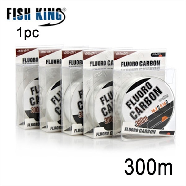 300M FluoroCarbon fiskeline Stærk tråd DIA.-0,3MM Dia.-0.3mm