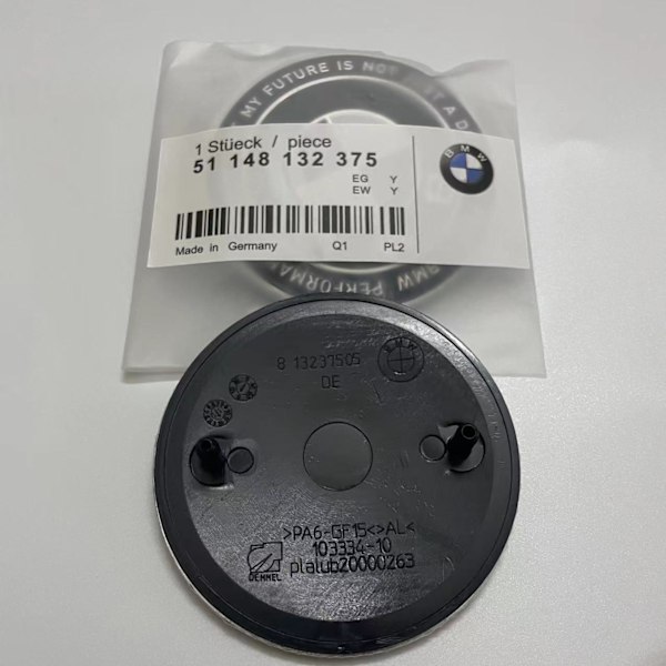BM-W Emblem Hættelogo til ljudet av åska 74mm