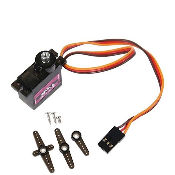 4 stk. Mg90s Mikro Metallgir 9g Servo For Rc Fly Helikopter Bil 360