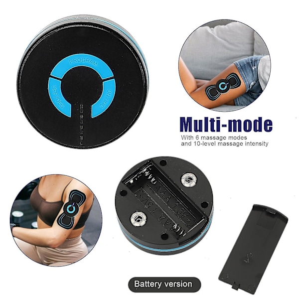 Bestselgere - 2023 Ny justerbar EMS elektromagnetisk bølge benmassasje 6 moduser slanking EMS armformer Rechargeable*5Pad