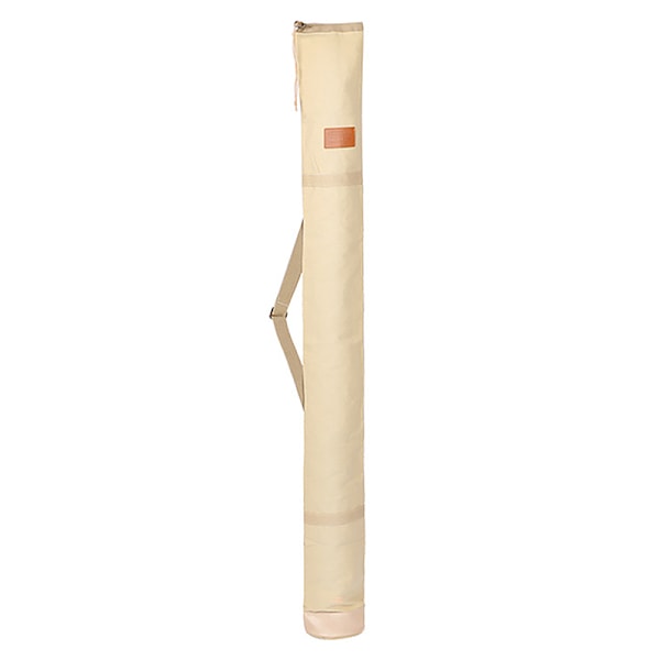 Suurikokoinen kokoontaitettava kannettava onkivapapussi kalastusvarjo khaki Khaki 140cm