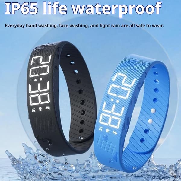 2026 Vibrerende Søvnalarmbånd - Lydløst Armbånd til Dyb Søvn[GPA] pink