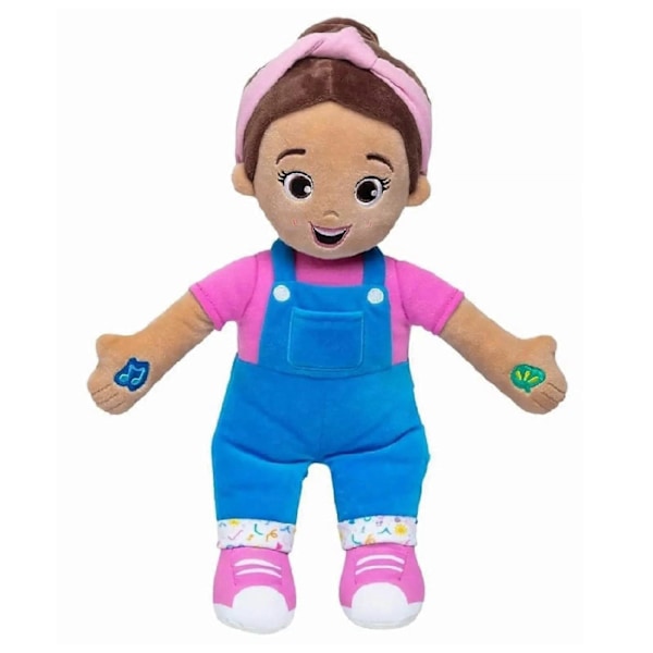 Miss Rachel Pratande & Sjungande Docka Ny 30cm Stor Plyschdocka Mjukt Tyg