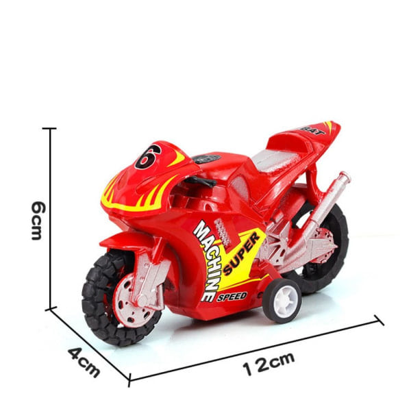 Træk Tilbage Legetøjsmotorcykel Model 4 Pakke [GPA]