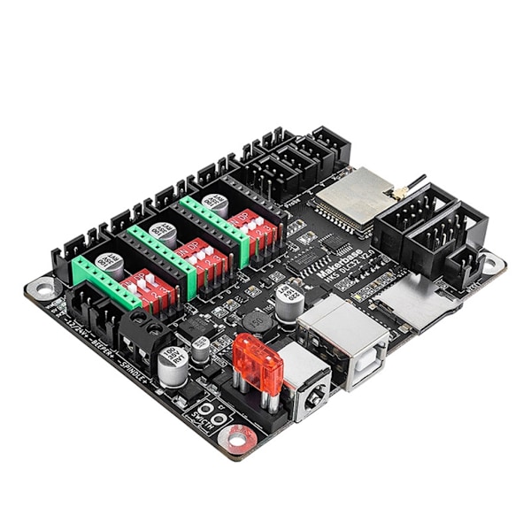 för Makerbase MKS DLC32 V2.1 CNC Moderkort GRBL 32-bitars Offline Kontroller TS35-R Touchscreen LCD för 3D Gravör