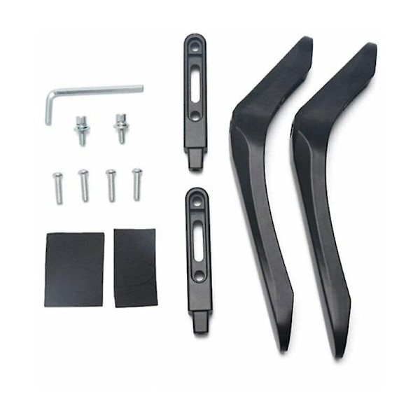 Universell TV-bordstativ för 32-65 tum Samsung Vizio Sony LCD-TV Ej för LG TV Svart TV-bordstativ 2-pack
