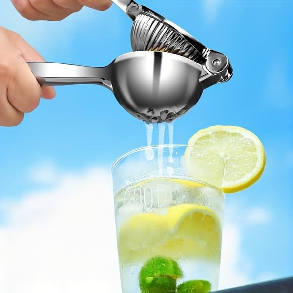 Kompakt manuell sitruspresse for appelsiner og sitroner 1pc