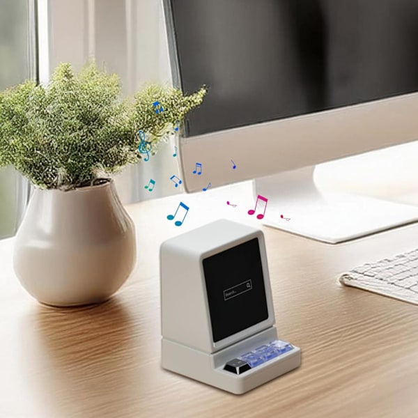 Portabel klassisk datorstil Bluetooth-högtalare