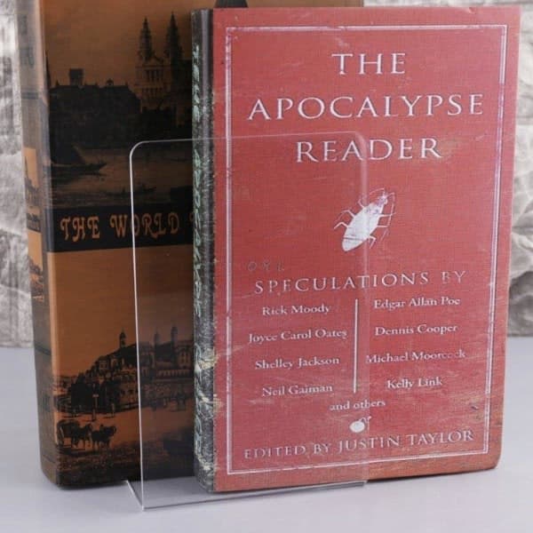 Plexiglas-kirjatukia - 6 kpl, kirkas