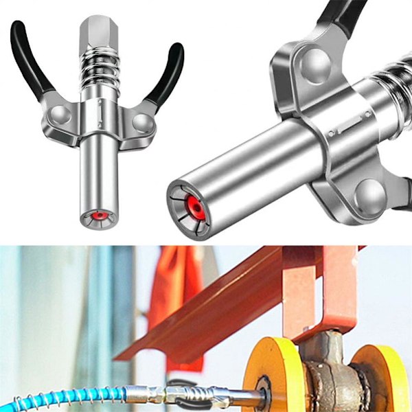Smørekobling Smøresprøyte DOBBELT HÅNDTAK DOBBELT HÅNDTAK Double handle