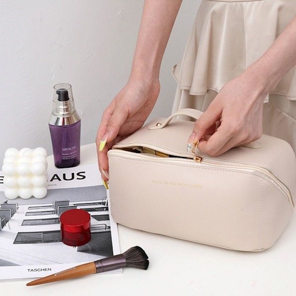 Makeuptaske Kosmetikpung HVID white