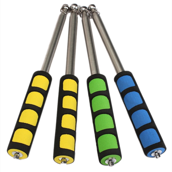 Flaggstång 1,2M Bärbar Teleskopflagga Handhållen Stång för Slumpmässig Färg Random Color 1.2m