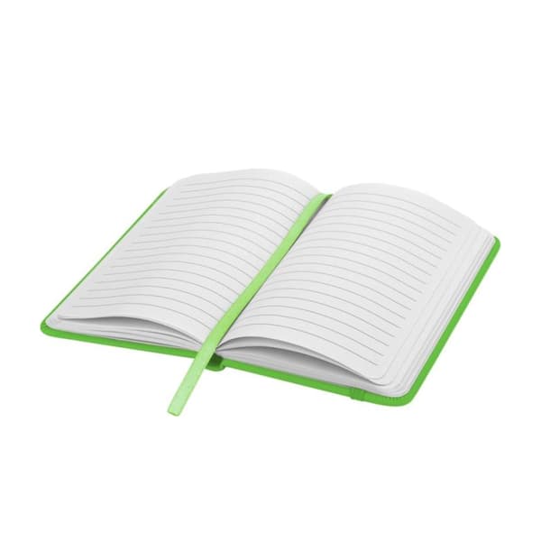 Bullet Spectrum A6 Notesbog 14 x 9 x 1,2 cm Lime Lime Lime 14 x 9 x 1.2 cm