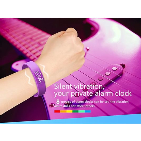 Fitsleep 2025 Vibrerende Søvntracker Alarmbånd for Dyp Søvn[GPA]