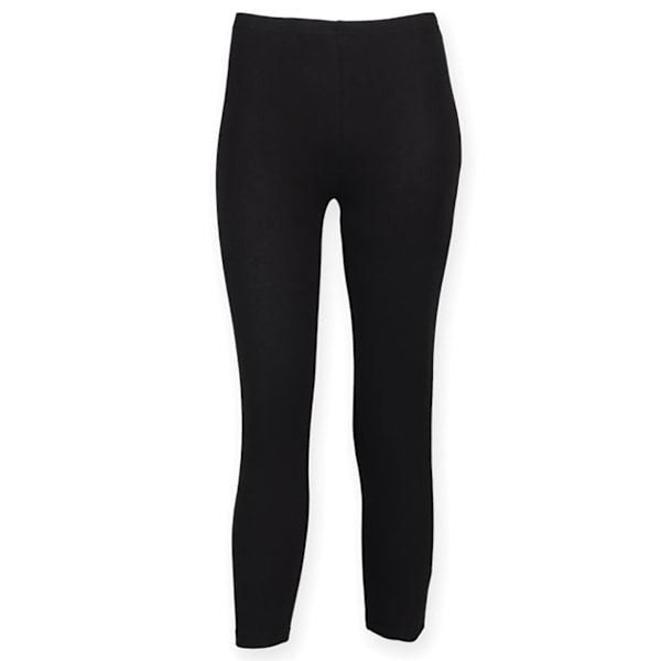 SF Naisten 3/4 Treenaus- / Fitness Urheilu Leggingsit S Musta Black S