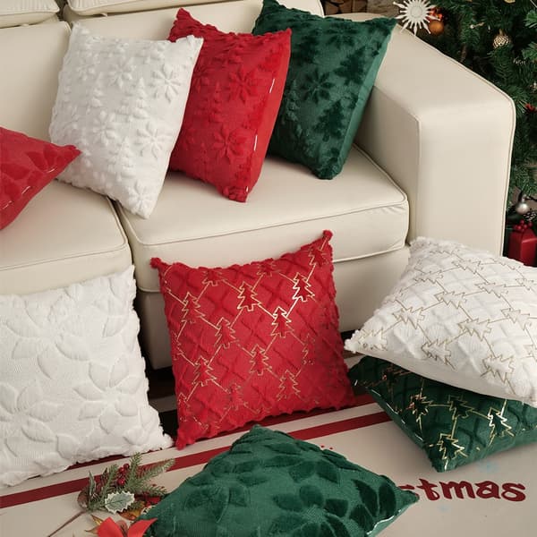 Festligt julkuddfodral - Sätt julstämning i din heminredning White[GPA] White 100