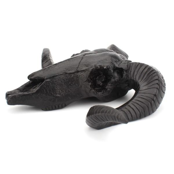 Shofar Kranie Ornament Personlig Halloween Dekoration Resin Vægdekoration Til Hjem Stue Kontor